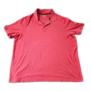 Croft & Barrows Polo Easy Care Ultra Soft 4XL Salmon Pink Orange